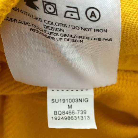 Nike Air Jordan Jumpman Air Fleece Men’s Size: Medium Color: Yellow - Picture 5 of 7